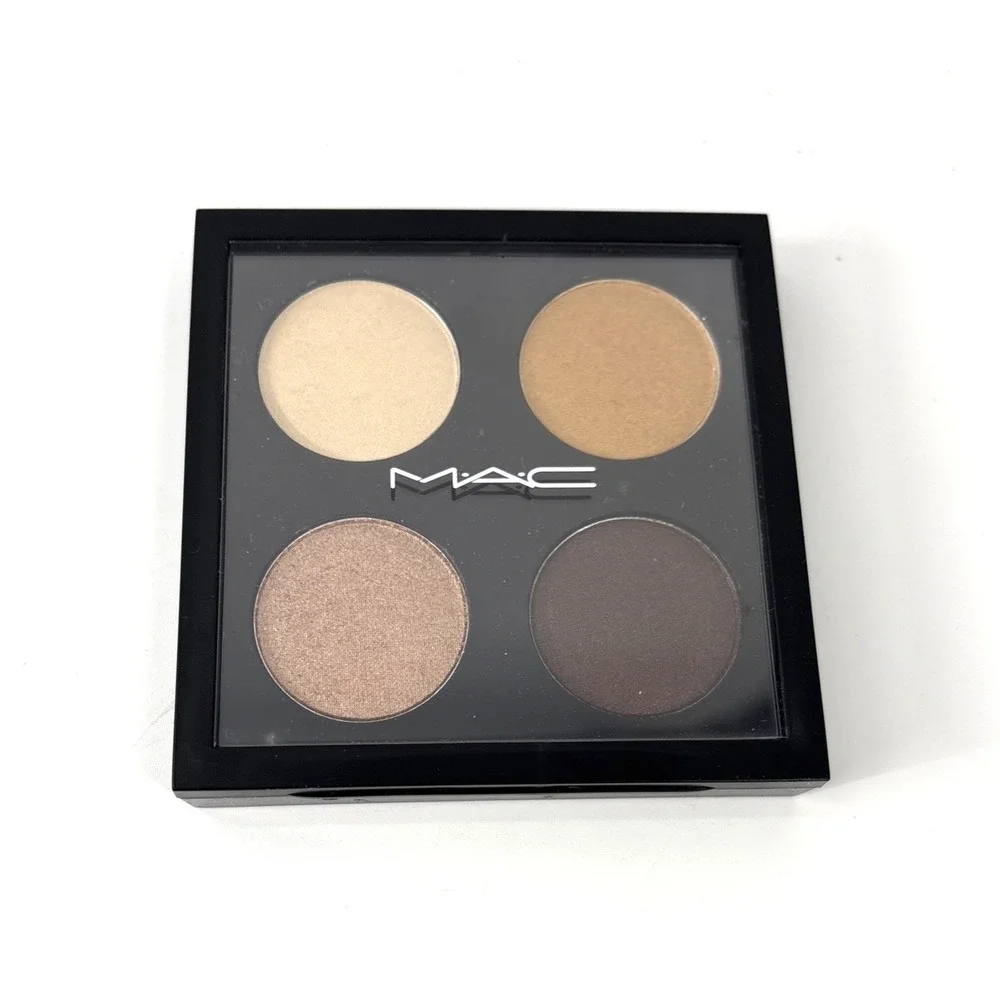 MAC Eye Shadow x 4 DEVILISHLY DARK Palette Quad Compact NIB Discontinued Rare